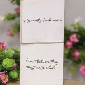 ($11) Dramatic Square Set